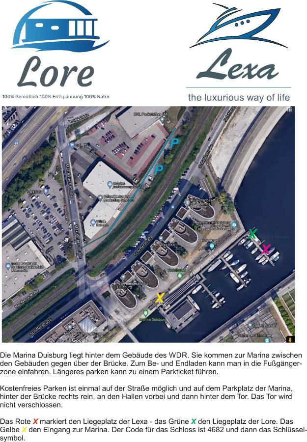 Hausboot Lore ドゥイスブルグ エクステリア 写真